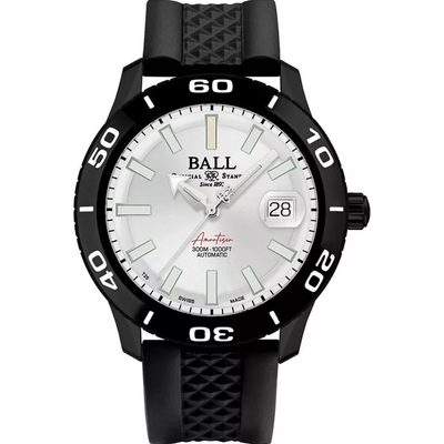 BALL 波爾錶 Fireman NECC II 經典300米防水機械腕錶-42mm DM3090A-P10J-SL