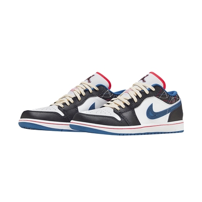 Nike Air Jordan 1 Low SE Black Industrial Blue 工業藍 實戰籃球鞋 運動鞋 休閒鞋 男鞋 FV3622-141