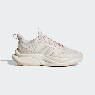 adidas 慢跑鞋 女鞋 運動鞋 緩震 AlphaBounce + 米白 ID8626 (8553)