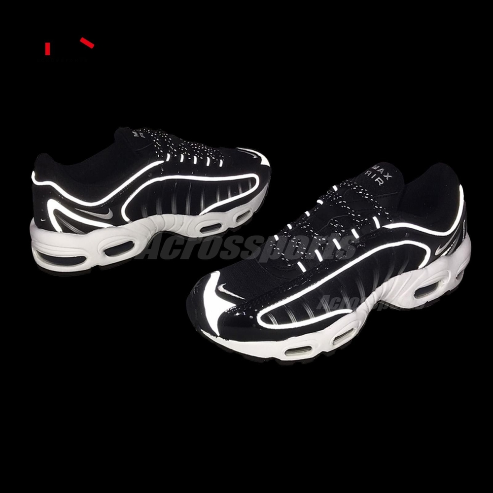 Nike 休閒鞋Air Max Tailwind IV NRG 4 女鞋男段黑反光氣墊經典