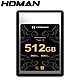 HOMAN CFexpress Type A 512GB 記憶卡 公司貨 product thumbnail 1