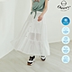 OUWEY歐薇 馬德拉刺繡蕾絲蛋糕裙(白色；S-M)3242322204 product thumbnail 1