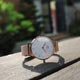 Daniel Wellington 經典小巧米蘭編織不鏽鋼手錶-白x鍍玫瑰金/28mm product thumbnail 1