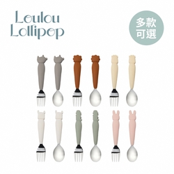 Loulou Lollipop 加拿大 動物造型 兒童304不鏽鋼叉匙組 - 多款可選