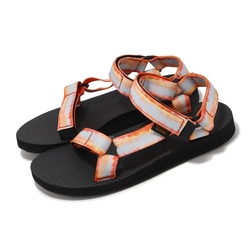 Teva 涼鞋 W Original Universal Tie-dye 女鞋 水墨橘 緩衝 速乾 涼拖鞋 1124231SBTR