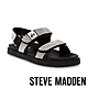 STEVE MADDEN-MONA-R 鑽面雙帶厚底涼鞋-銀黑色 product thumbnail 1