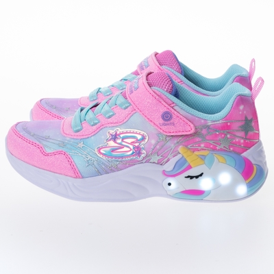 SKECHERS 女童系列 燈鞋 UNICORN DREAMS - 302299LPKTQ