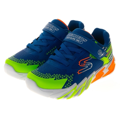 SKECHERS 童鞋 男童系列 燈鞋 FLEX-GLOW BOLT - 400138LRYMT