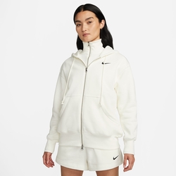 NIKE 外套 女款 連帽外套 運動 白 DQ5759133 AS W NSW PHNX FLC FZ OS HOODIE