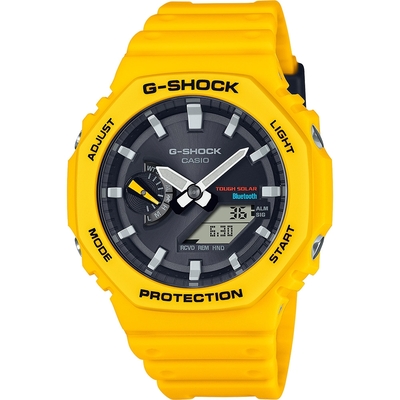 CASIO 卡西歐 G-SHOCK 藍牙八角太陽能電子錶 送禮推薦 GA-B2100C-9A