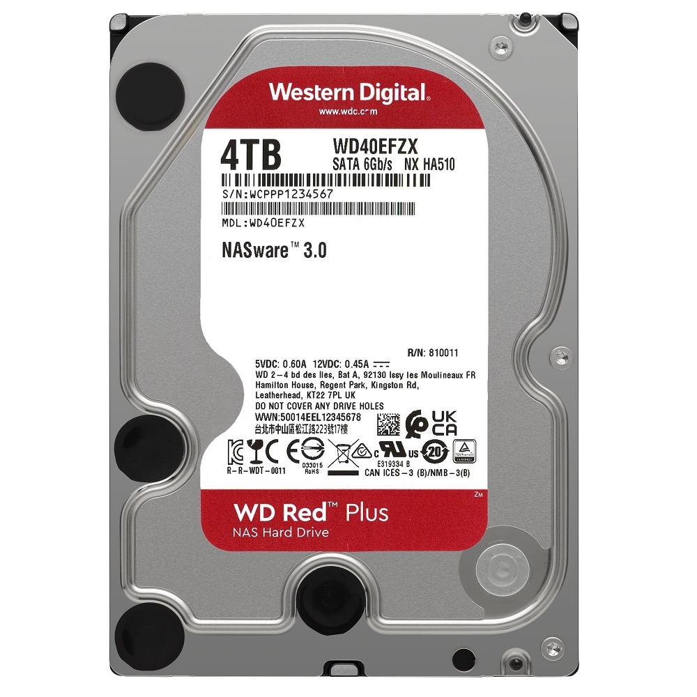 品質は非常に良い QNAP NAS Red) HDD×4台(WD II＋3TB TS419-P PC周辺