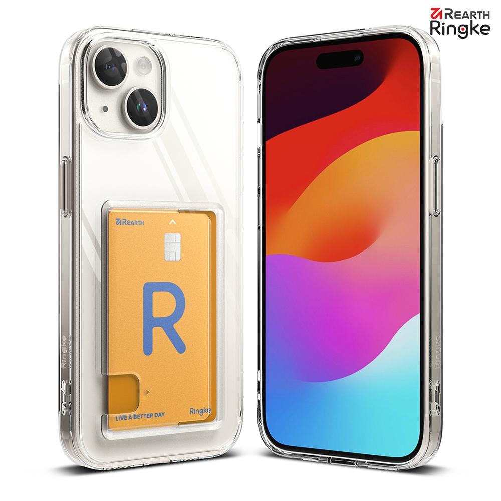 【Ringke】iPhone 15 Plus 6.7吋 [Fusion Card] 卡片收納防撞手機保護殼