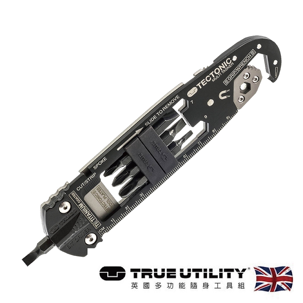 【TRUE UTILITY】英國多功能多尺寸起子板手工具組TECTONIC(TU220)