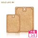 GOLD LIFE 高密度不吸水木纖維砧板2入組(大+小) product thumbnail 4