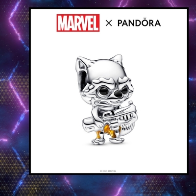【Pandora官方直營】Marvel《星際異攻隊》火箭浣熊造型吊飾