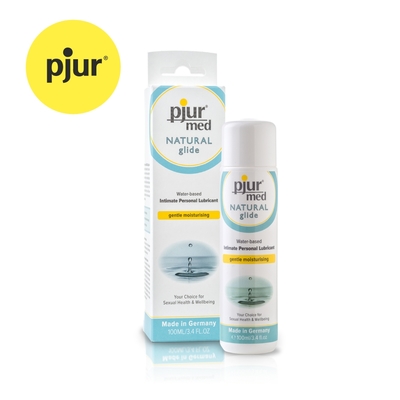 德國pjur 碧宜潤 med NATURAL glide 專業抗敏植萃保濕水性潤滑液