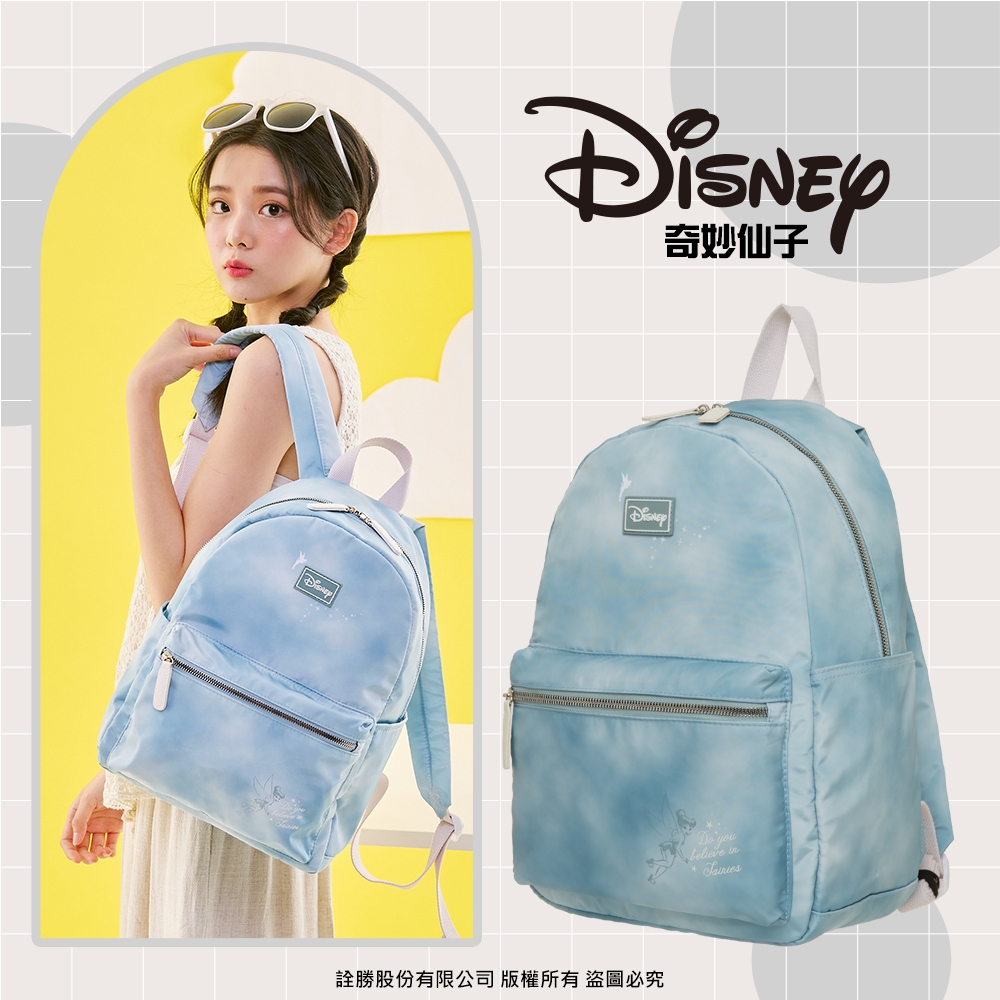 【Disney】奇妙仙子-後背包(大)-薄荷綠 PTD21-C1-82MI