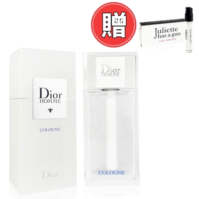 DIOR HOMME COLOGNE 男性古龍水 125ML｜贈帶槍茱麗葉針管(隨機一支)