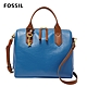 FOSSIL 雙11★Fiona 真皮醫生包-藍色 ZB7268965 product thumbnail 1