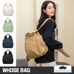 WHOSE BAG】日系防潑水多口袋大容量後背包 托特包 女包 NO.WBM042