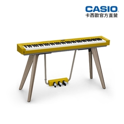 CASIO卡西歐原廠數位鋼琴木質琴鍵PX-S7000晨曦黃
