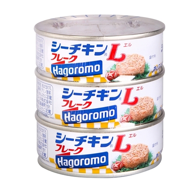 Hagoromo 鮪魚3入罐 (210g)