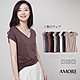 【AMORE】莫代爾彈性顯瘦修身上衣 product thumbnail 1