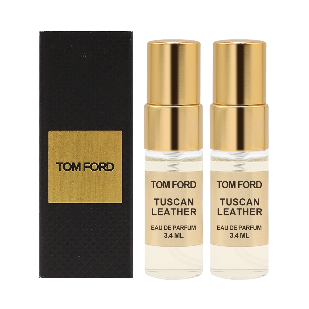 TOM FORD 私人調香系列 Tuscan Leather 托斯卡尼皮革淡香精4ML(2入組) 噴式