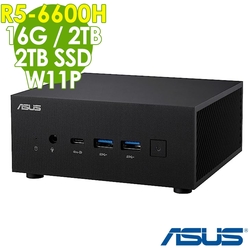 ASUS 華碩 PN53-66HHPYA 迷你電腦 (R5-6600H/16G/2TSSD+2TB/W11P)