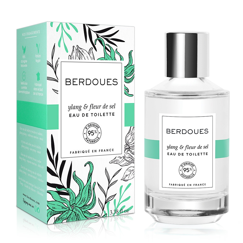 BERDOUES 1902 摩登雅致 鹽之花&依蘭淡香水100ml