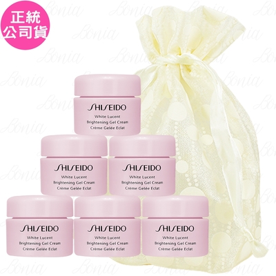 SHISEIDO 資生堂 激透光水乳霜(5ml)*6旅行袋組(公司貨)