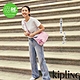 『牛角包』Kipling 溫柔櫻花粉紫色多袋實用側背包-GABBIE S product thumbnail 1