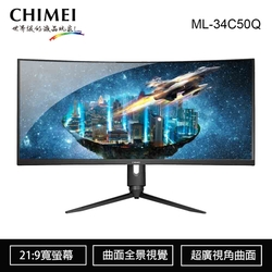 CHIMEI奇美KVM曲面電競螢幕34型 ML-34C50Q