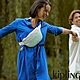 Kipling 清新薄荷綠拼接網點潮流隨身腰包-FRESH product thumbnail 1