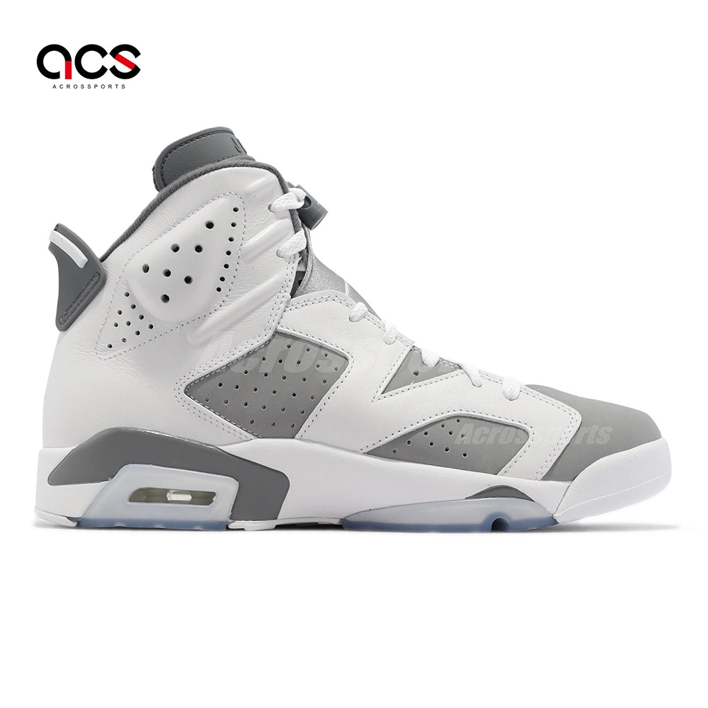 Nike Air Jordan 6 Retro 男鞋灰Cool Grey 6代氣墊喬丹休閒鞋CT8529