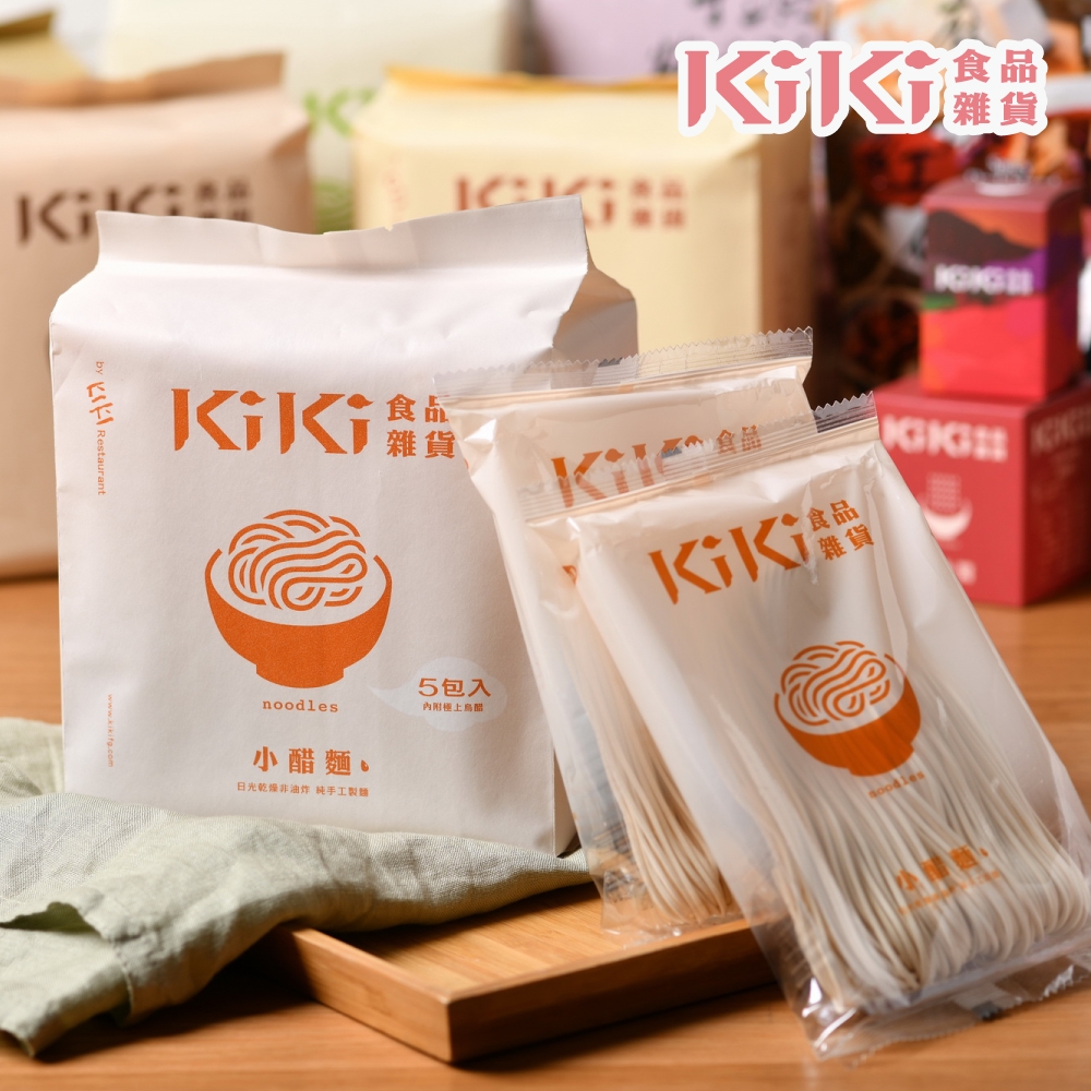 KiKi食品雜貨 小醋麵 90gX5包/袋 (五辛素)