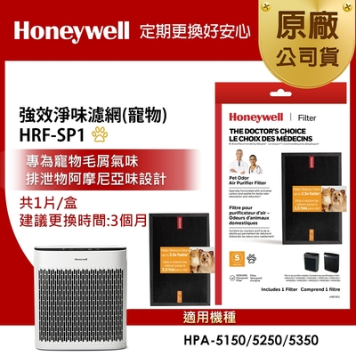 美國Honeywell 強效淨味濾網