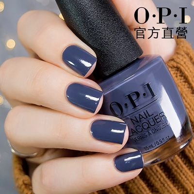 OPI 北歐藍調 經典指甲油-NLI59．小黑蓋/奇幻冰島系列指彩/美甲彩繪/官方直營