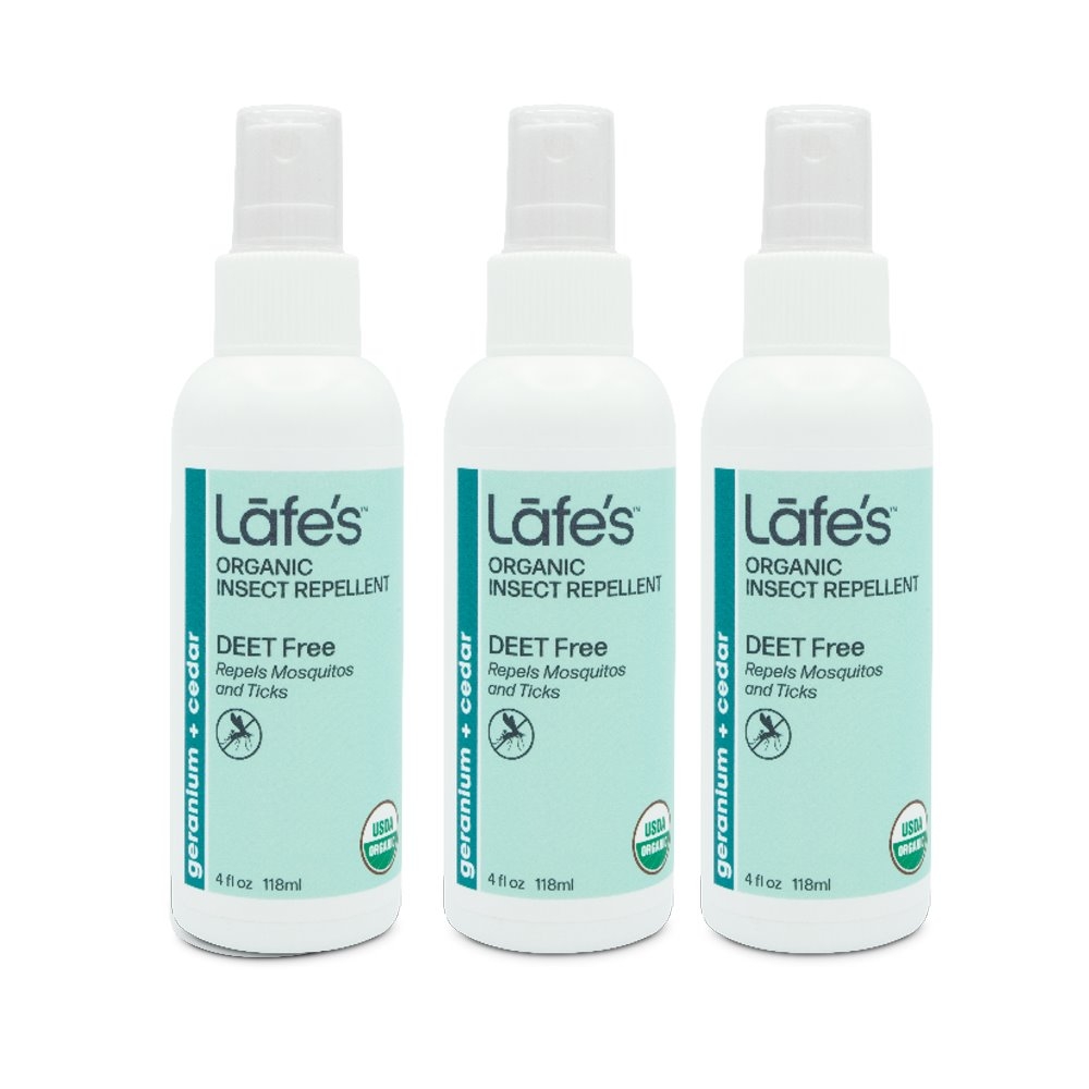 Lafe's organic 有機全家防蚊液x3