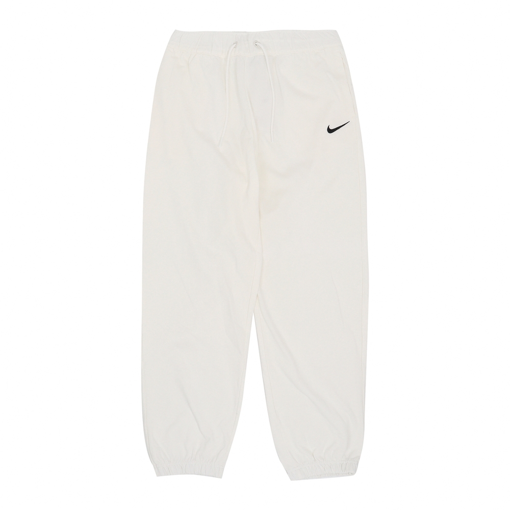 Nike 長褲NSW Easy 女款白縮口褲子寬鬆小勾抽繩DM6420-133, NIKE