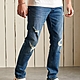 SUPERDRY 男裝 丹寧長褲 SLIM Stanton Bright Blue product thumbnail 1