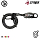 CROPS Q4多用途密碼鎖CP-SPD07 / 黑色 product thumbnail 1