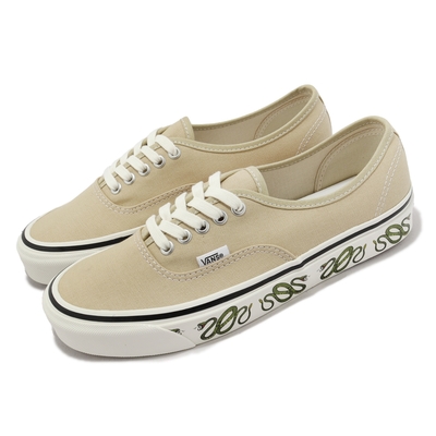 Vans 休閒鞋 Authentic 44 Dx 男鞋 女鞋 米白 蛇 帆布 圖騰 VN0005U8BKB