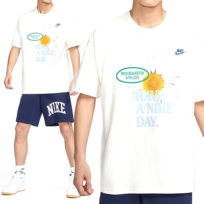 Nike AS M NSW PREM ESSNTL SS TEE GC 男 白 圖案 印花 短袖 HJ3955-133