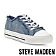 STEVE MADDEN-CRUZADER 不修邊牛仔布平底休閒鞋-藍色 product thumbnail 1