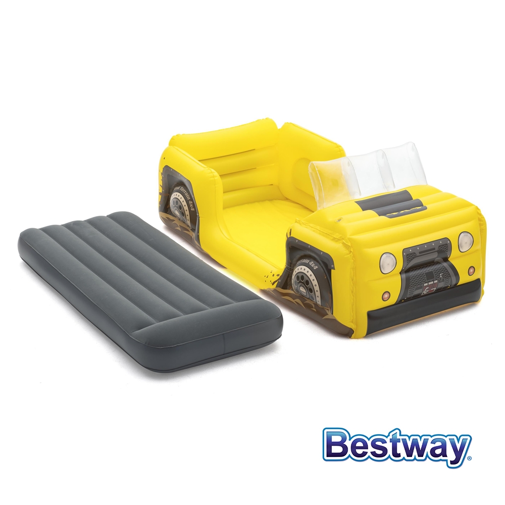 凡太奇 Bestway。4x4越野車兒童充氣床/午休床 67714