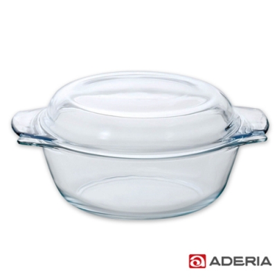 ADERIA 日本進口耐熱玻璃大型調理鍋