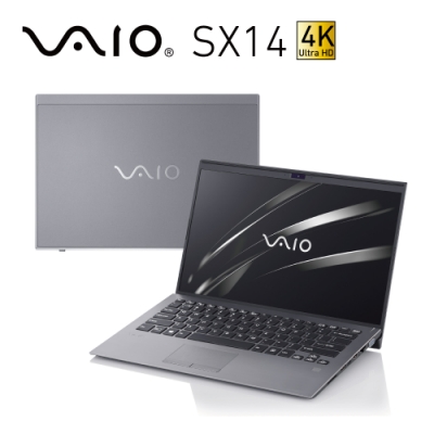 VAIO SX14 14吋4K日本製筆電 i7-8565U/8G/512G/Pro霧鋁銀