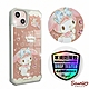 三麗鷗 iPhone 13 6.1吋軍規防摔鏡面水晶彩鑽手機殼-愛星美樂蒂 product thumbnail 1