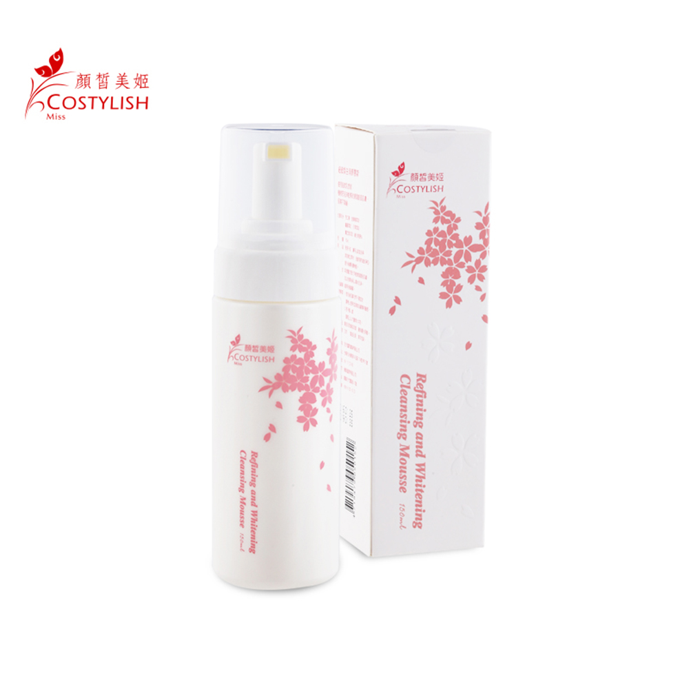 顏皙美姬 細緻煥白潔顏慕斯(150ml)